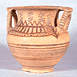 6 Crateri di fabbrica locale, necropoli greco-indigena di Valle Oscura, VI sec. a.C.