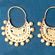 2 Orecchini aurei, Mimiani, VI sec. d.C.