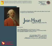 Jean Houel a Palazzo Milo