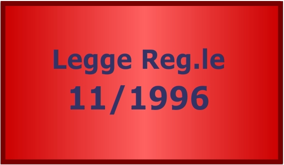 Legge Regionale n.11/1996