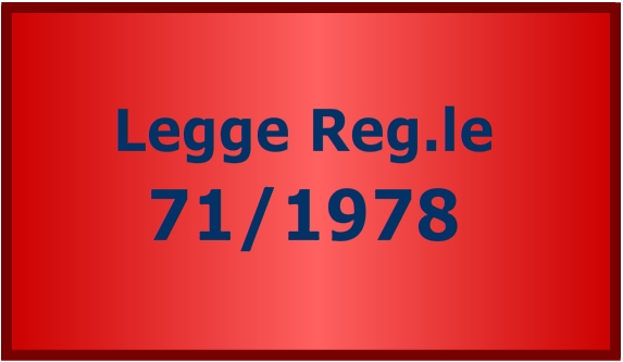 Legge Regionale n.71/1978