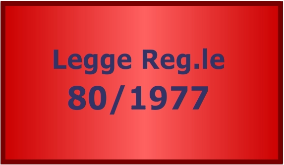 Legge Regionale n.80/1977