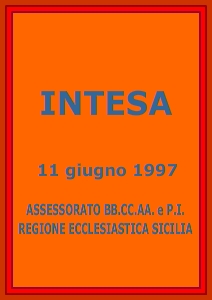 Intesa Assessorato BBCCAA - Reg. Ecclesiastica Sicilia