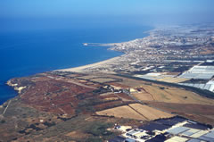 vista aerea di camarina