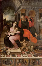 27 - Ignoto (Daniele Monteleone), 1592 Sacra Famiglia