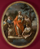 30 - Costantino Carasi (1749 - 1772), Ritrovamento di Mosè