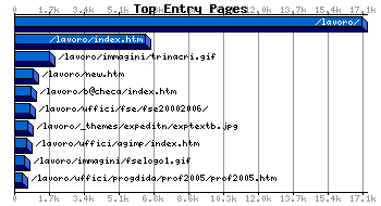 Top Entry Pages Graph