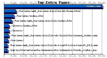 Top Entry Pages Graph