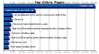 Top Entry Pages Graph