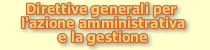 Direttive di programmazione strategica